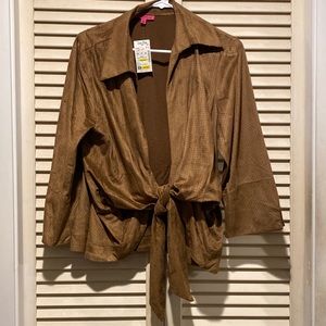 Lightweight wrap jacket